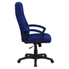 Fabric Executive Swivel Office Chair - High Back, Adjustable, Navy - FLSH-BT-134A-NVY-GG