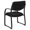 Fabric Executive Chair - Sled Base, Black - FLSH-BT-508-BK-GG