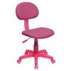 Fabric Swivel Task Chair - Pink - FLSH-BT-698-PINK-GG