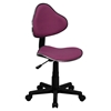 Fabric Swivel Task Chair - Height Adjustable, Lavender - FLSH-BT-699-LAVENDER-GG