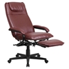 Leather Executive Reclining Swivel Office Chair - High Back, Burgundy - FLSH-BT-70172-BG-GG