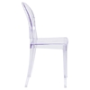 Ghost Side Chair - Transparent Crystal - FLSH-FH-111-APC-CLR-GG