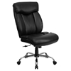Hercules Series Big and Tall Executive Office Chair - Swivel, Black Leather - FLSH-GO-1235-BK-LEA-GG