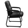 Hercules Series Big and Tall Leather Executive Chair - Black - FLSH-GO-2136-GG