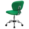 Mesh Swivel Task Chair - Mid Back, Bright Green - FLSH-H-2376-F-BRGRN-GG