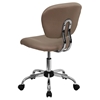 Mesh Swivel Task Chair - Mid Back, Brown - FLSH-H-2376-F-COF-GG