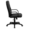 Glove Faux Leather Executive Office Chair - High Back, Swivel, Black - FLSH-H8021-GG