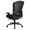 Hercules Series Big and Tall Multi Functional Chair - Black, Swivel - FLSH-LQ-3-BK-GG