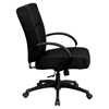 Hercules Series Big and Tall Office Chair - Height Adjustable Arms, Swivel - FLSH-WL-723ATG-BK-GG