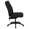 Hercules Series Big and Tall Executive Office Chair - Black, High Back - FLSH-WL-726MG-BK-GG