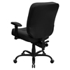 Hercules Series Big and Tall Executive Office Chair - with Arms, Black - FLSH-WL-735SYG-BK-LEA-A-GG