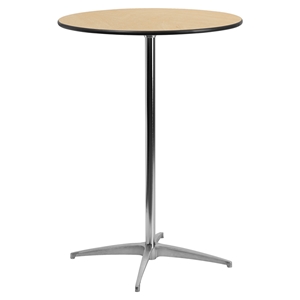 30" Round Cocktail Table - Natural 