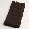 Hippo Convertible Chair with Arms in Chocolate - FF-HIP1002