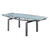 Linford Glass Top Extension Dining Table - GLO-88-DT