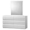 Bailey Dresser in High Gloss White - GLO-BAILEY-900A-D-M