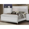 Catalina Bed in Metallic White - GLO-CATALINA-MET-WH-M-BED
