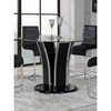 Sophie Counter Height Table - Black - GLO-D1086BT-M