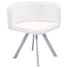 Emma Dining Chair - White (Set of 2) - GLO-D536-1-WH-DC-M