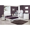 Emily Bed in White - GLO-EMILY-B86-WH-BED