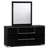 Hailey Dresser, High Gloss Black - GLO-HAILEY-100-D