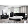 Hailey Bed in Black - GLO-HAILEY-BED