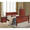 Philippe Bedroom Set in Cherry - GLO-PHILIPPE-BED-SET