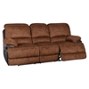 Delaney Reclining Sofa Set in Trailblazer Pecan - GLO-U1958-SET