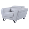 Braden Sofa Set - Light Gray - GLO-U7120-R6U6-SET