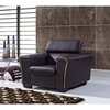Mikayla Chair with Headrest Function, Chocolate/Dark Cappuccino - GLO-U7190-L6R-CH