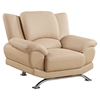Jesus Leather Chair, Cappuccino - GLO-U9908-CAP-CH-W-LEGS-M