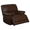 Rodeo Rocker Recliner Chair, Brown Leather - GLO-U9963-RODEO-BROWN-ROCKER-R-M
