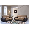 Kaden Sofa in Brown Leather - GLO-UFY220-RV-S