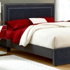 Amber Pewter Fabric Bed - HILL-1638BXRA