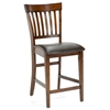 Arbor Hill Non-Swivel Counter Stool in Colonial Chestnut (Set of 2) - HILL-4232-822