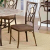 Brookside Oval Accent 7 Piece Rectangle Dining Set - HILL-4815DTBCOV7
