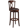 Corsica Swivel Counter Stool in Brown - HILL-4166-828