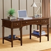 Gresham Wooden Office Desk in Cherry - HILL-4379-861S