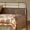 Kensington Metal Daybed in Old Rust - HILL-1502DBLH