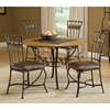 Lakeview Round Dining Table with Slate Inset - HILL-4264DTBRD