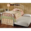 Maddie Twin Trundle Bed - HILL-325BTWHTR