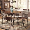 Montello 45" Wood Top Round Dining Table - HILL-41541DTB45