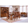Outback Buffet and Hutch in Distressed Chestnut - HILL-4321BH