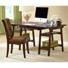 Park Glen Wooden Office Desk and Chair in Cherry - HILL-4379PD