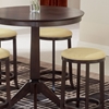 Tiburon 5 Piece Counter Set with Backless Stools - HILL-4917-845