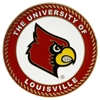Louisville Cardinals Collegiate Rocking Chair - Maple Finish - HINK-250SM-LO-RTA