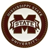 Mississippi State Bulldogs Collegiate Rocker - Maple Finish - HINK-250SM-MS-RTA