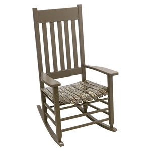 Realtree Max 4 Camouflage Rocking Chair - Brown 