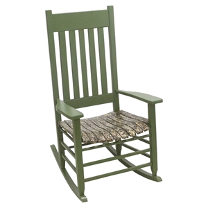 Realtree Max 4 Camouflage Rocking Chair - Green 