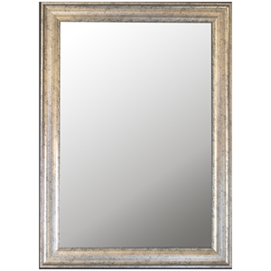Edaline Wall Mirror - Inca Silver Frame, Made in USA 