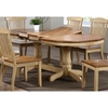 Gatsby Oval Dining Table - Double Butterfly Leaf, Honey & Sand - ICON-OV90-DT-HN-SD